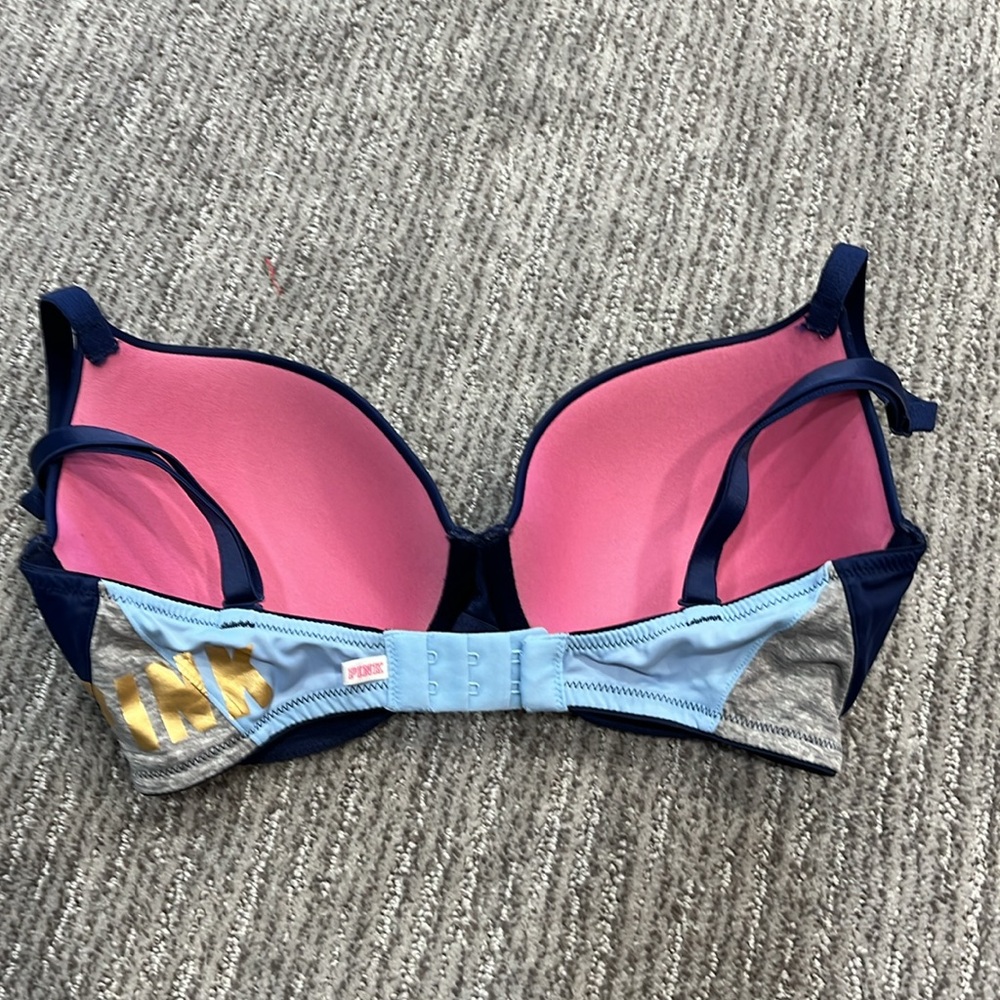 Pink Victorias Secret Wear Everywhere T Shirt Bras - LOT OF 3 - 32DD - Picture 13 of 16
